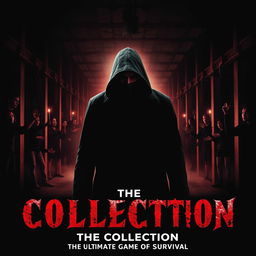 A chilling teaser poster for 'The Collection (2012)', featuring a dark, atmospheric design that captures the horror essence of the film