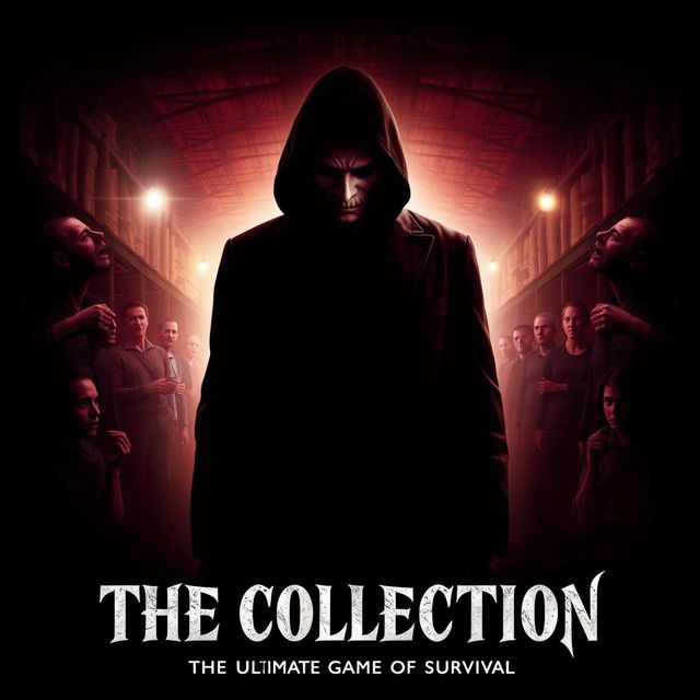 A chilling teaser poster for 'The Collection (2012)', featuring a dark, atmospheric design that captures the horror essence of the film