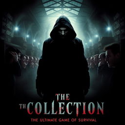 A chilling teaser poster for 'The Collection (2012)', featuring a dark, atmospheric design that captures the horror essence of the film