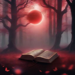 A high-quality digital art image of an enchanting book cover