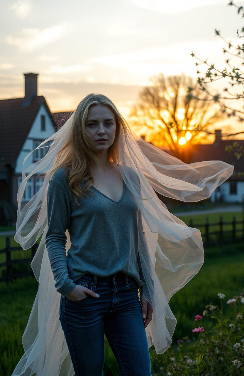 A mystical story about a woman with a ghostly female friend who serves as a protective spirit
