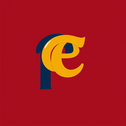 A flat vector, illustrative-style wordmark logo design for an Instagram page named 'Panjab ethique'