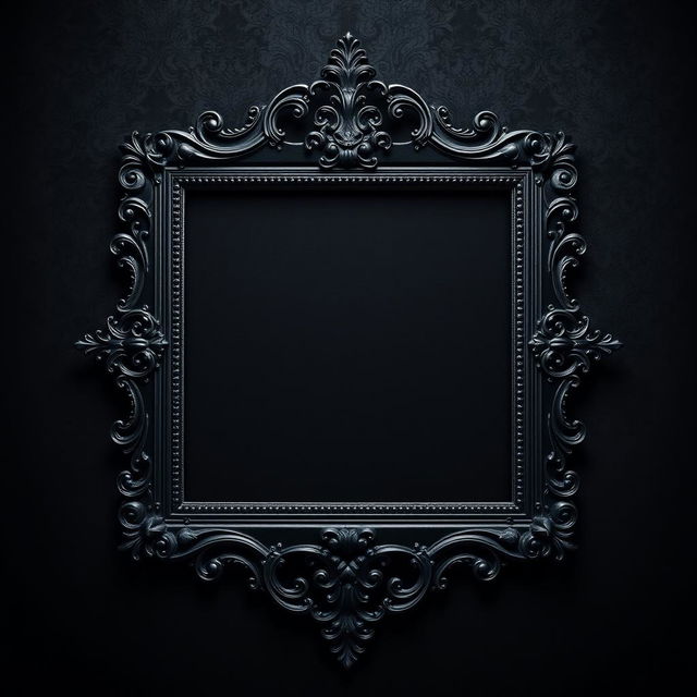 A beautifully crafted dark-themed background featuring a stylish frame