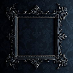 A beautifully crafted dark-themed background featuring a stylish frame