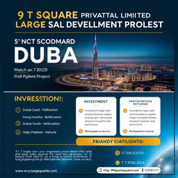 9 T SQUARE Private Limited Dubai - Large-Scale Development Project poster