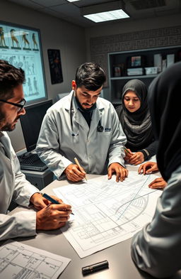 A young Egyptian forensic doctor named Adham is conducting crime investigations