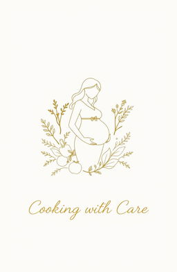 A minimalist Instagram story cover design specifically for a midwifery-themed cooking account