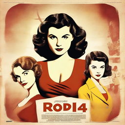 A high-quality digital art image of a movie poster titled 'Rodi 44'