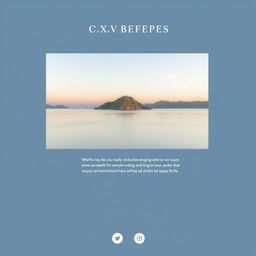 An aesthetically pleasing HTML cover post layout design featuring a modern and clean style