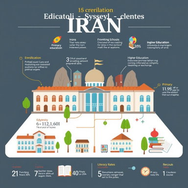 Infographic: The Educational System of Iran - Levels, Statistics ...