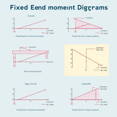 Fixed End Moment Diagrams: A Comprehensive Visual Guide