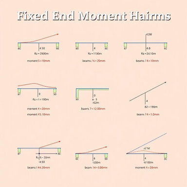 Fixed End Moment Diagrams: A Comprehensive Visual Guide