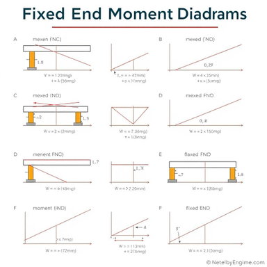 Fixed End Moment Diagrams: A Comprehensive Visual Guide