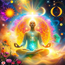 A visionary representation of a person's spiritual self five to ten years in the future