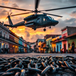An evocative image depicting the historic district of Pelourinho, Bahia, featuring its vibrant colonial architecture with colorful buildings