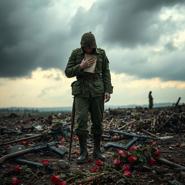 A powerful and emotive representation of lost love, war, and sacrifice