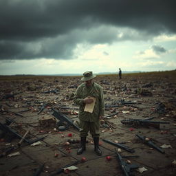 A powerful and emotive representation of lost love, war, and sacrifice
