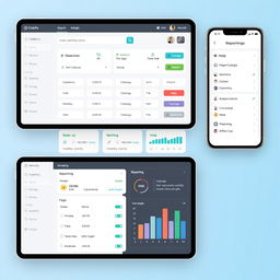 Design a user-friendly interface for an inventory counting service