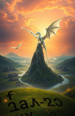A stunning fantasy novel cover featuring ancient runes glowing softly in the foreground
