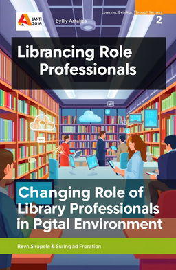 A scholarly article cover illustrating the theme 'Changing Role of Library Professionals in Digital Environment'