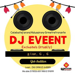 Join us for an exciting DJ event exclusively for our gym members! Celebrate with us on December 16th at 6:30 PM, located at the Glob Star Auditorium