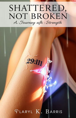 A close-up of a woman's left arm displaying a tattoo on the inner wrist that reads '29:11'