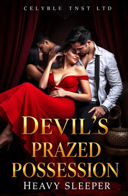 A stunning book cover design for "Devil's Prized Possession" by "HeavySleeper"