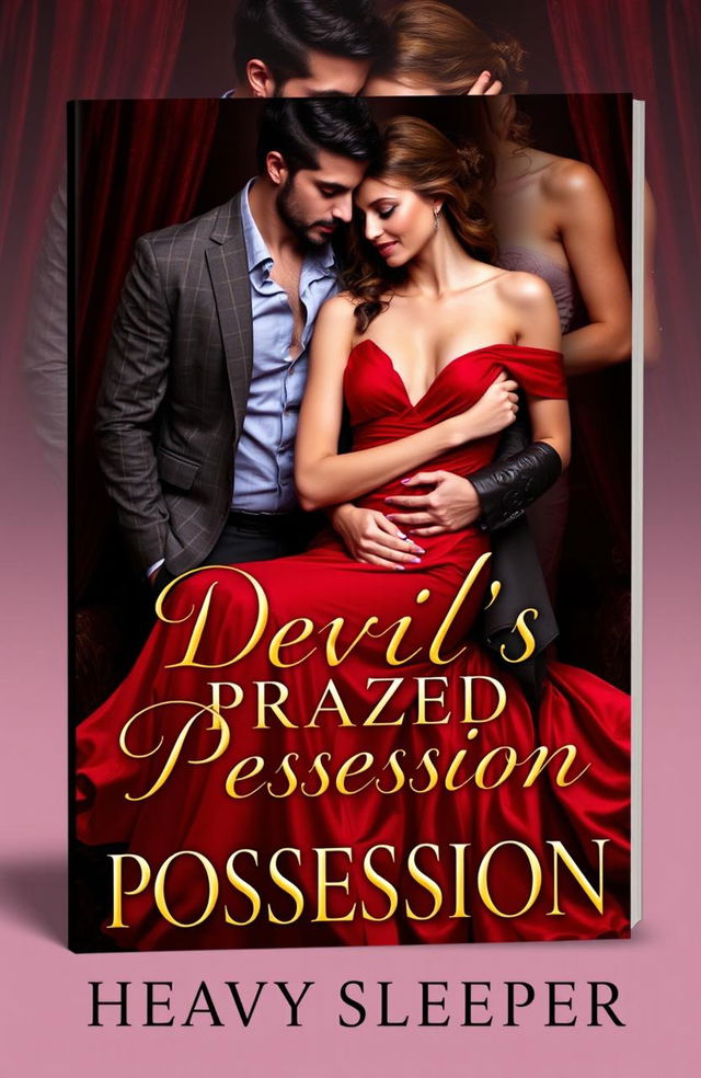 A stunning book cover design for "Devil's Prized Possession" by "HeavySleeper"