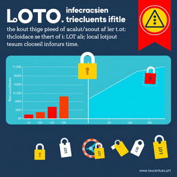 A visually appealing graphic illustrating the reduction of workplace accidents after the implementation of the LOTO (Lockout/Tagout) system