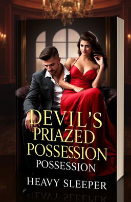 A stunning book cover design for 'Devil's Prized Possession' by 'HeavySleeper'