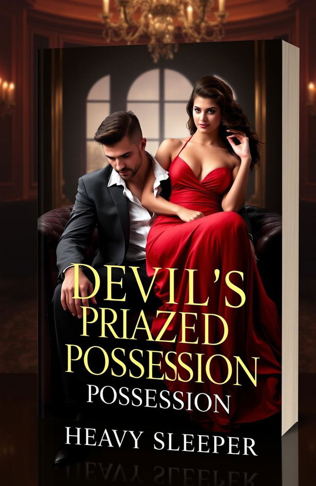 A stunning book cover design for 'Devil's Prized Possession' by 'HeavySleeper'