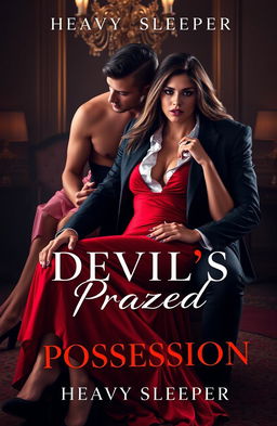 A stunning book cover design for 'Devil's Prized Possession' by 'HeavySleeper'