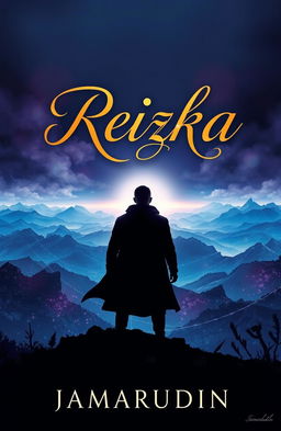 A book cover design for a novel titled 'Reizka' by author Jamarudin