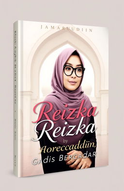 Book cover design for the novel 'Reizka, Gadis Bercadar' by author Jamarudin