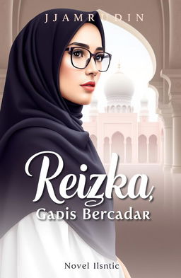 Book cover design for the novel 'Reizka, Gadis Bercadar' by author Jamarudin