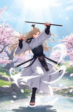 A captivating scene from a Japanese light novel centered around martial arts cultivation