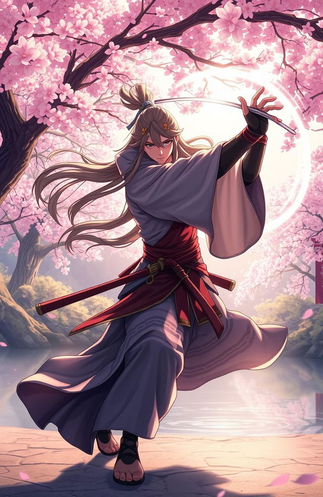 A captivating scene from a Japanese light novel centered around martial arts cultivation