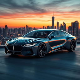 An unprecedented and preternatural luxury saloon car that embodies opulence and innovative design