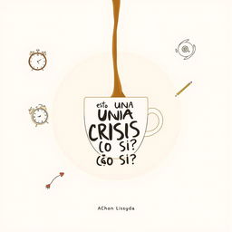 A minimalistic digital illustration designed for a book cover