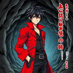 A detailed manga-style cover illustration featuring a male pirate character