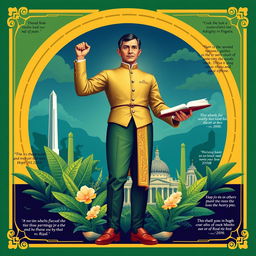 A vibrant and engaging poster featuring Dr