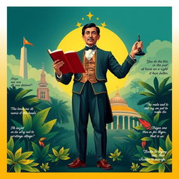 A vibrant and engaging poster featuring Dr