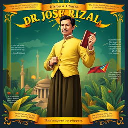 A vibrant and engaging poster featuring Dr