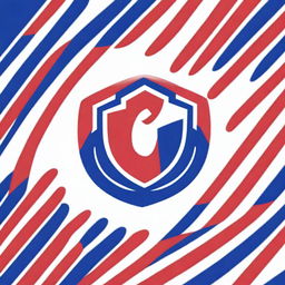 A high-quality digital art image prominently displays the logo of Dinamo Zagreb