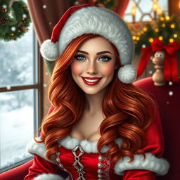 A beautiful and glamorous depiction of Mrs