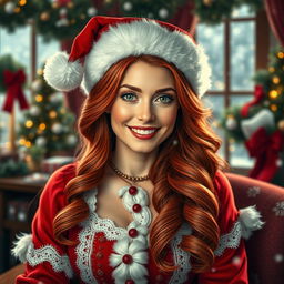 A beautiful and glamorous depiction of Mrs