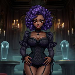 A Brazilian-inspired original character resembling the style of Black Butler