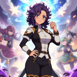 An original character from the anime Black Clover, featuring an 18-year-old Brazilian girl