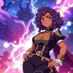 An original character from the anime Black Clover, featuring an 18-year-old Brazilian girl
