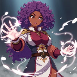 An original character for the anime Black Clover, portraying an 18-year-old Brazilian girl